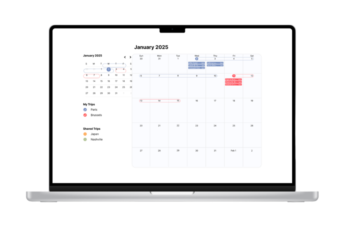 Calendar Screen